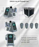 Portable 4 Handles Emsculpt Emslim Neo With RF Muscle Building Machine - BILIXUN