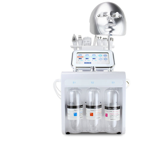 8in1 H2o2 Beauty Multifunction Hydro Facial Skin Care Machine - BILIXUN