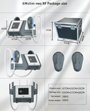 Portable 2 Handles Emsculpt Emslim Neo With RF Muscle Building Machine - BILIXUN